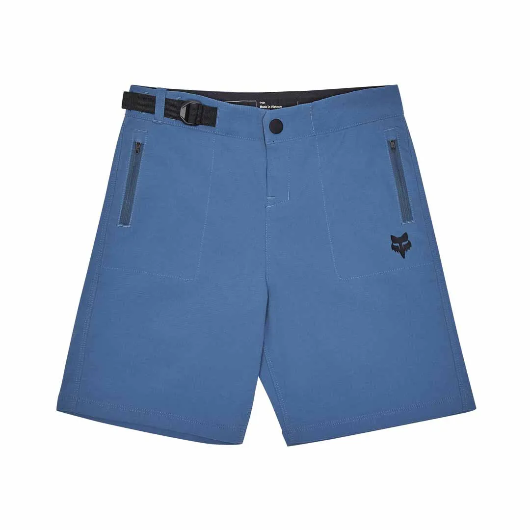 Fox Youth Ranger Dark Slate Shorts With Liner