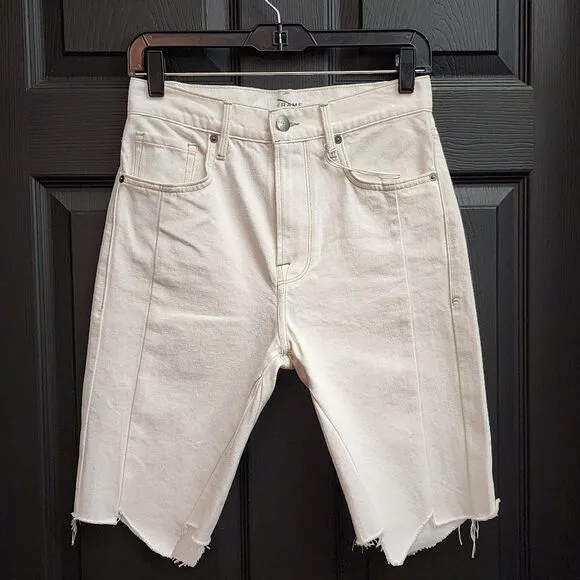 FRAME 'Le Vintage' Bermuda Jagged Edge Shorts