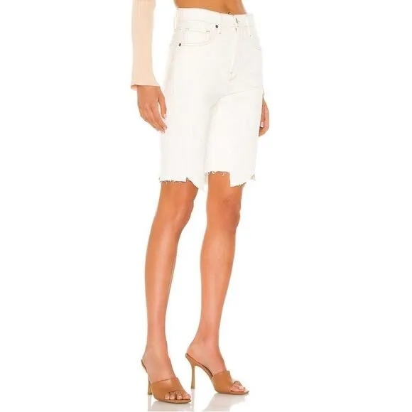 FRAME 'Le Vintage' Bermuda Jagged Edge Shorts