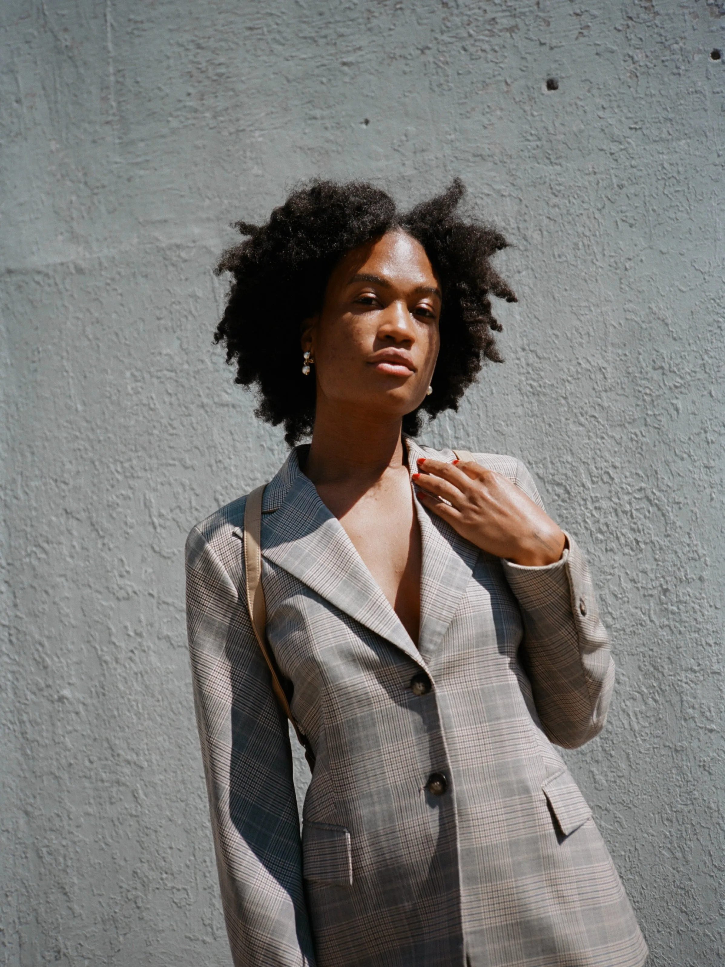 Féraud Grey Check Suit
