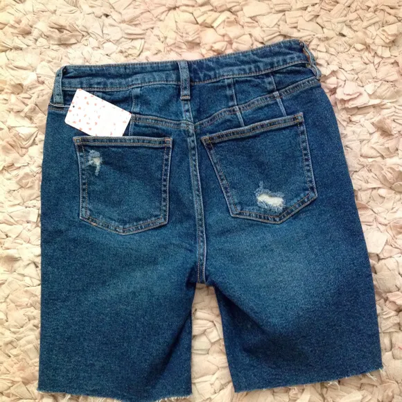Free People Avery Bermuda Shorts