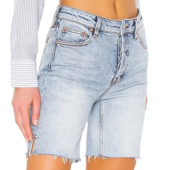 Free People Avery Bermuda Shorts