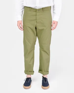 French Military Work Trouser in Olive