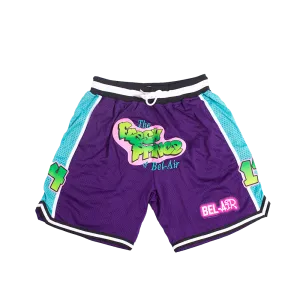 FRESH PRINCE BASKETBALL SHORTS PURPLE