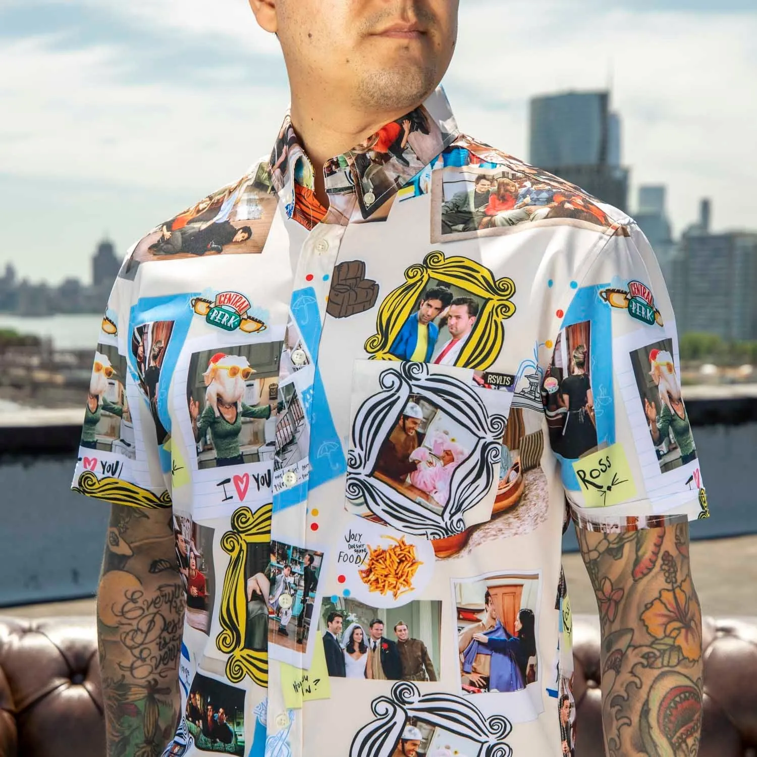 Friends "The One with the Memories" – KUNUFLEX Short Sleeve Shirt