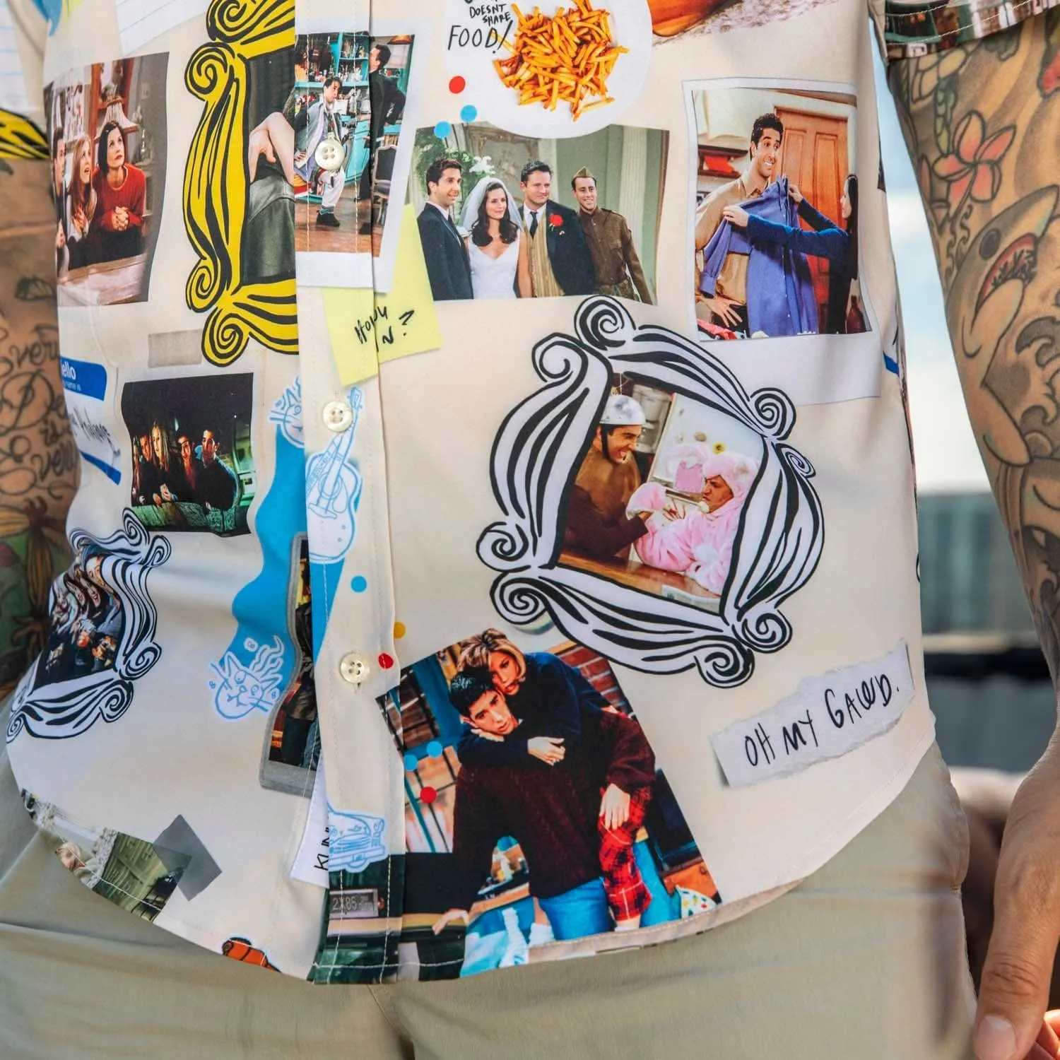 Friends "The One with the Memories" – KUNUFLEX Short Sleeve Shirt