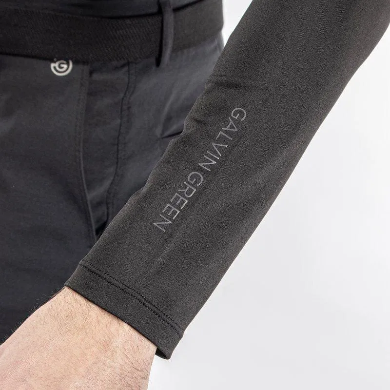 Galvin Green Edwin Roll Neck Skintight Thermal (Black & Red)