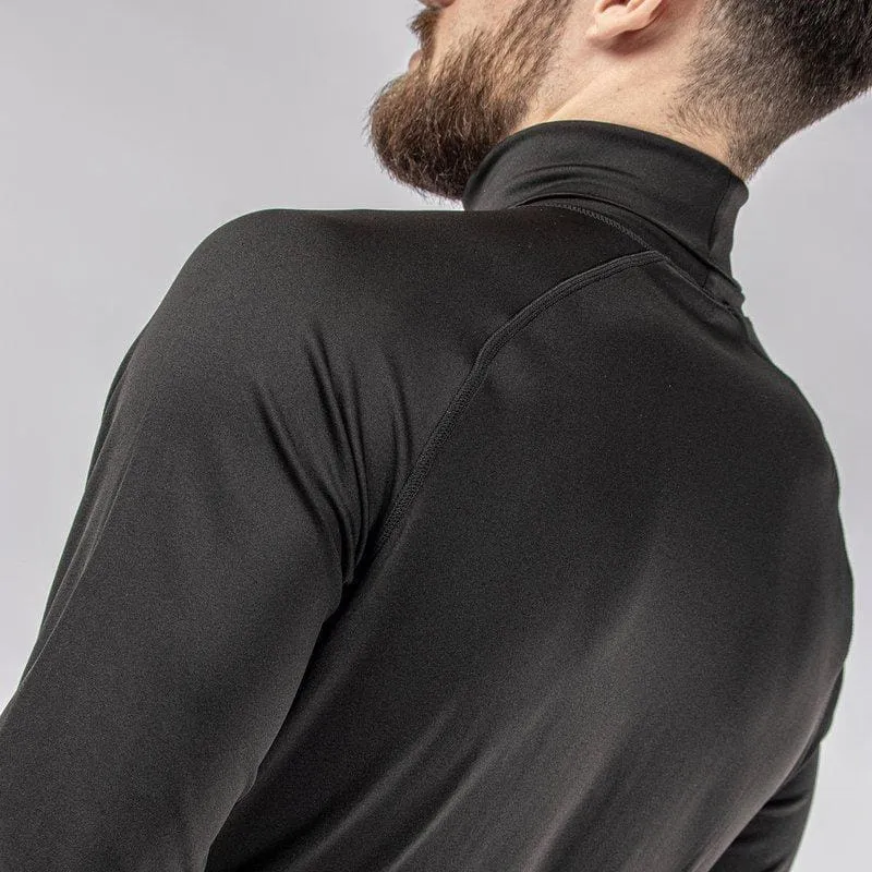 Galvin Green Edwin Roll Neck Skintight Thermal (Black & Red)