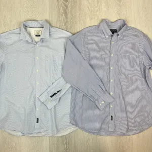 Gazman Mens Long Sleeve Button Up Shirt Size Large (2 x Shirts)