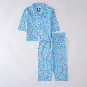 Girls Night Suit Full Sleeves (158)