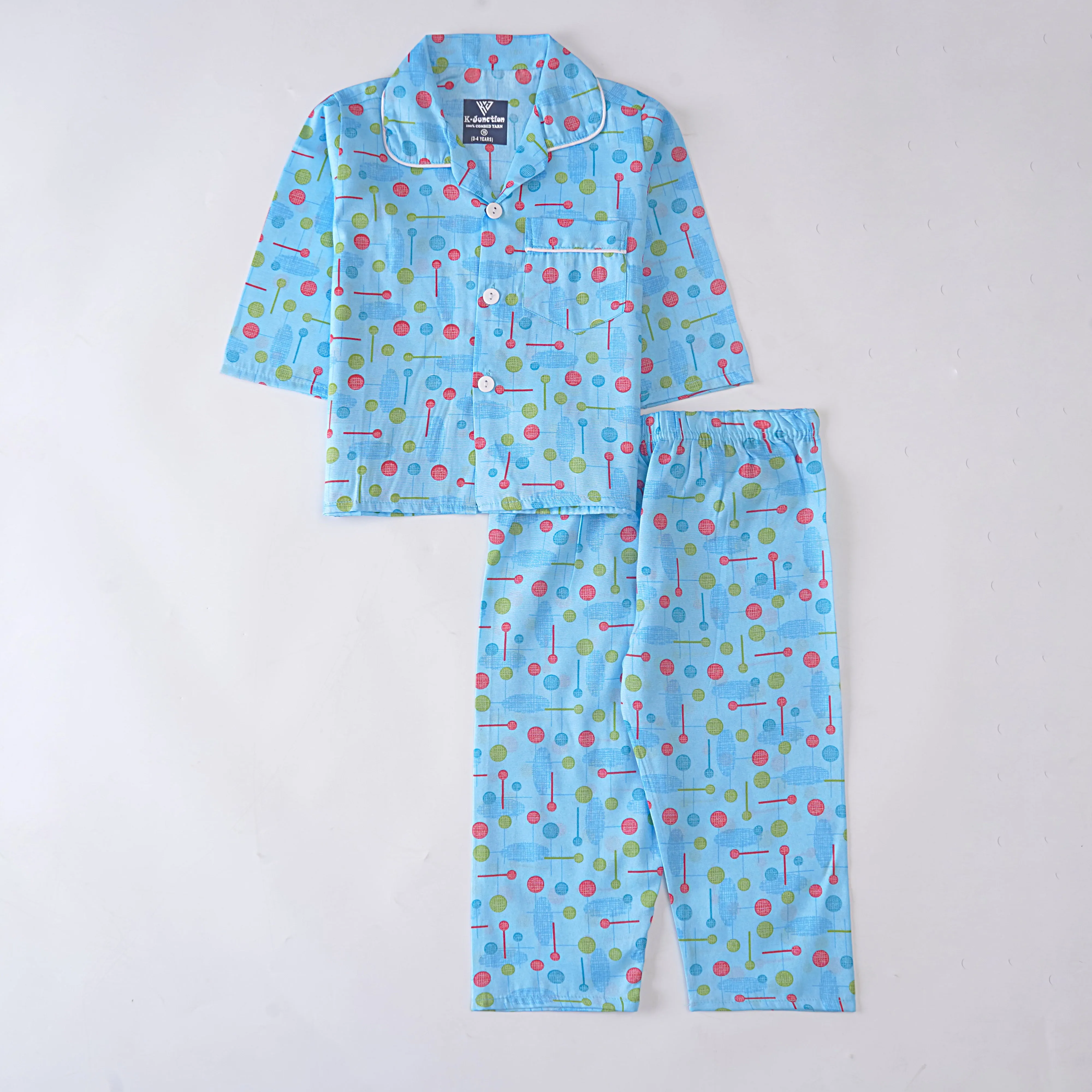 Girls Night Suit Full Sleeves (158)