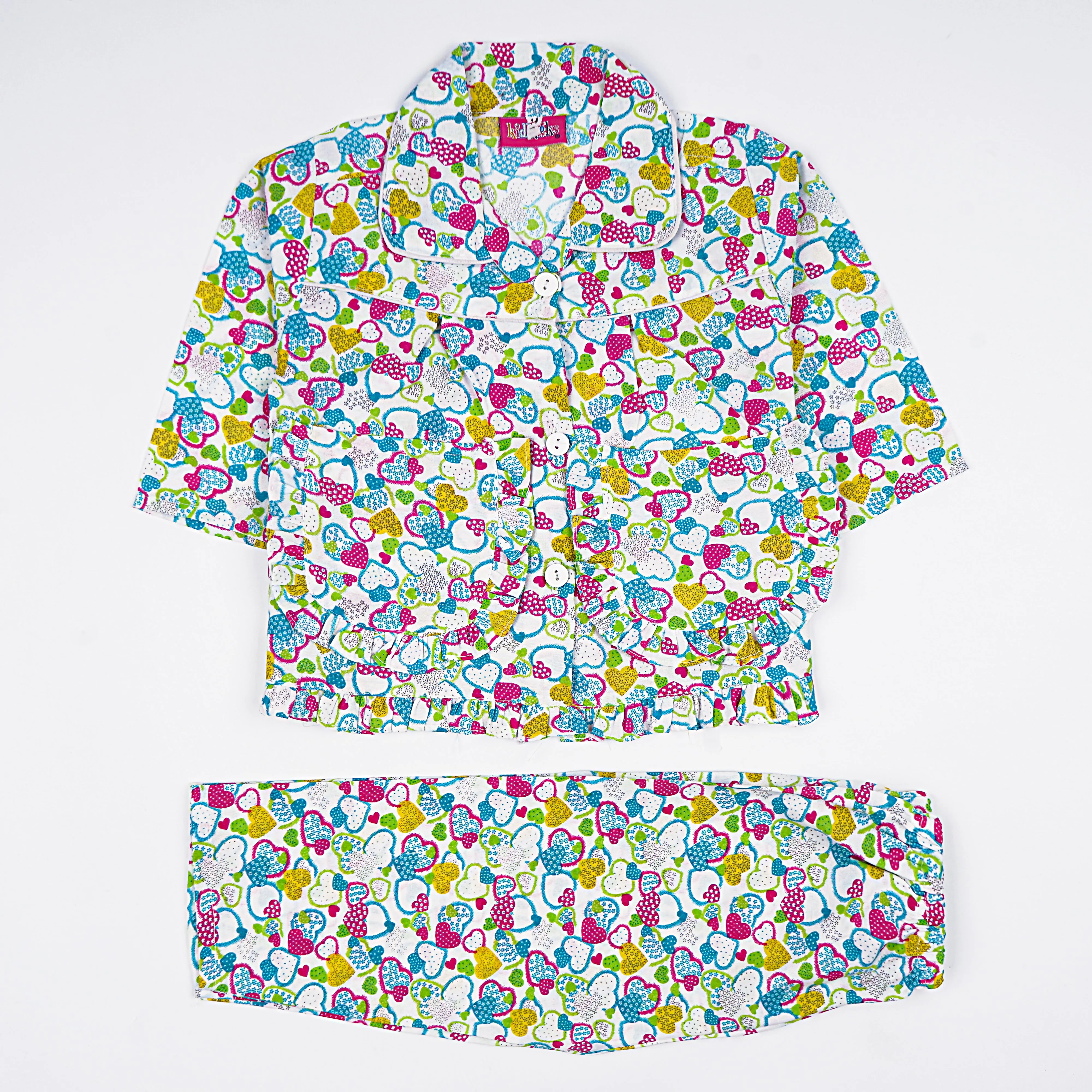 Girls Night Suit Full Sleeves