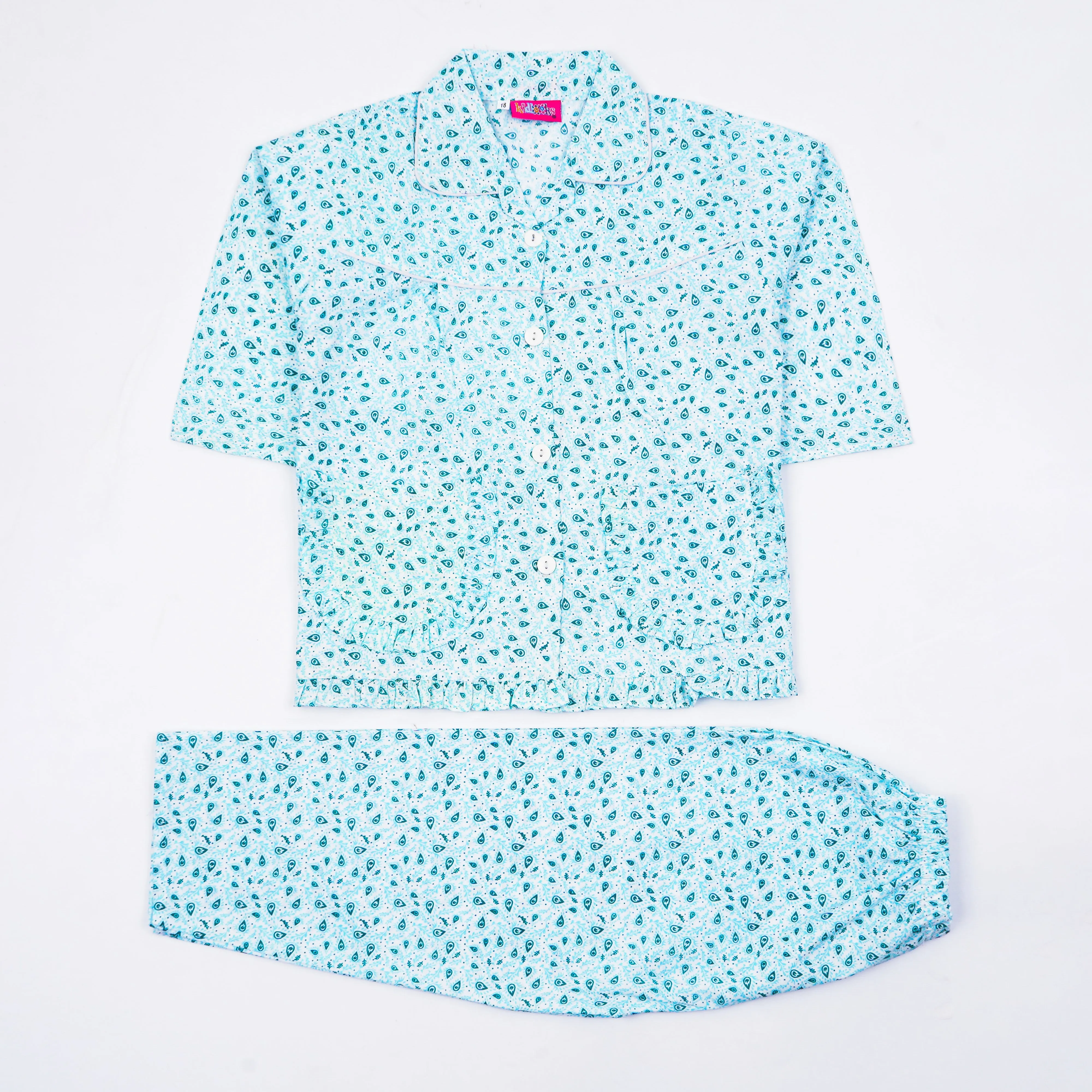 Girls Night Suit Full Sleeves