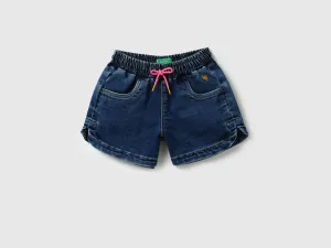Girls Solid Regular Fit Shorts