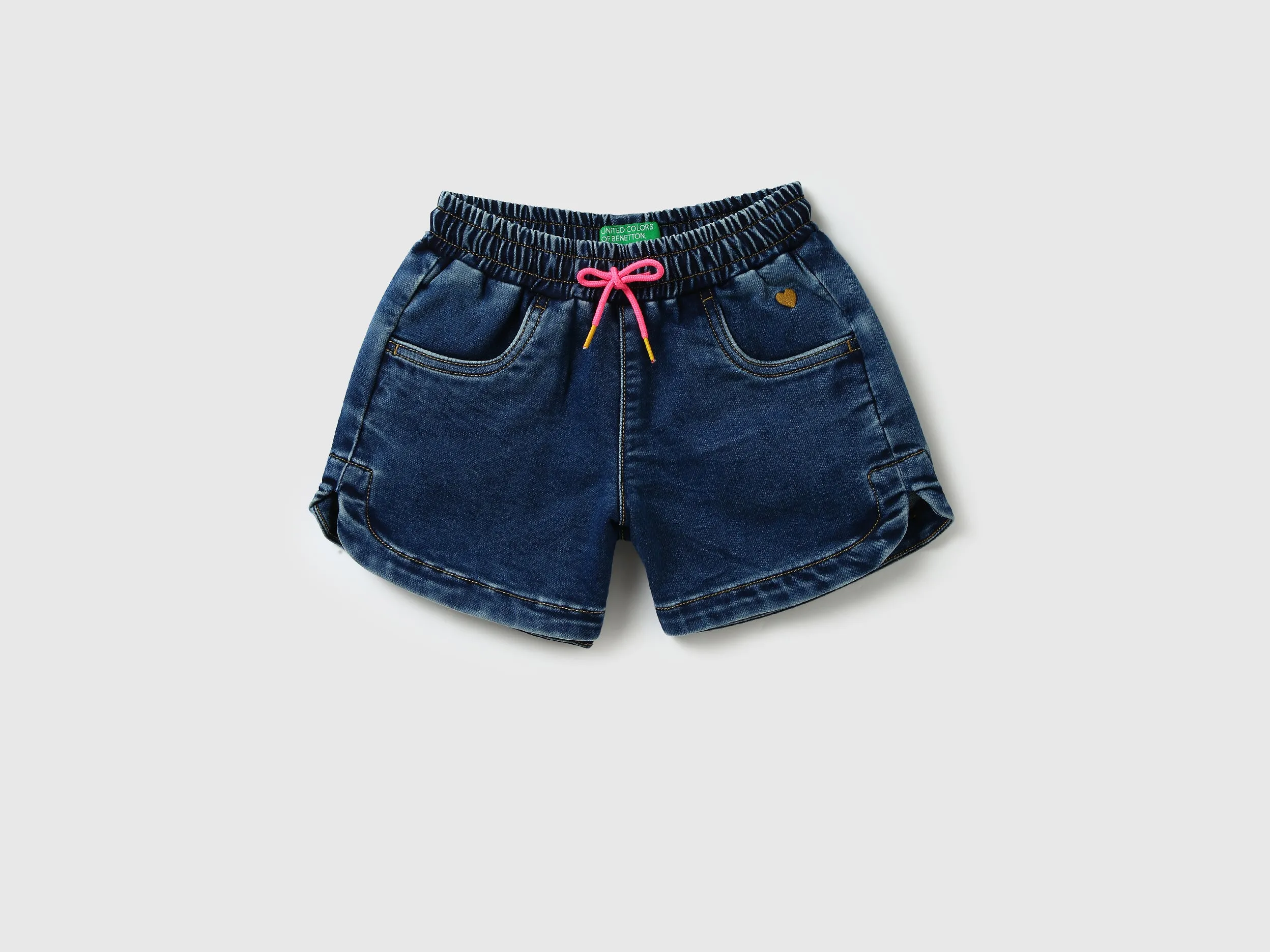 Girls Solid Regular Fit Shorts