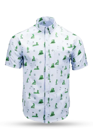Golfing Grunts - Casual Button Down Shirt
