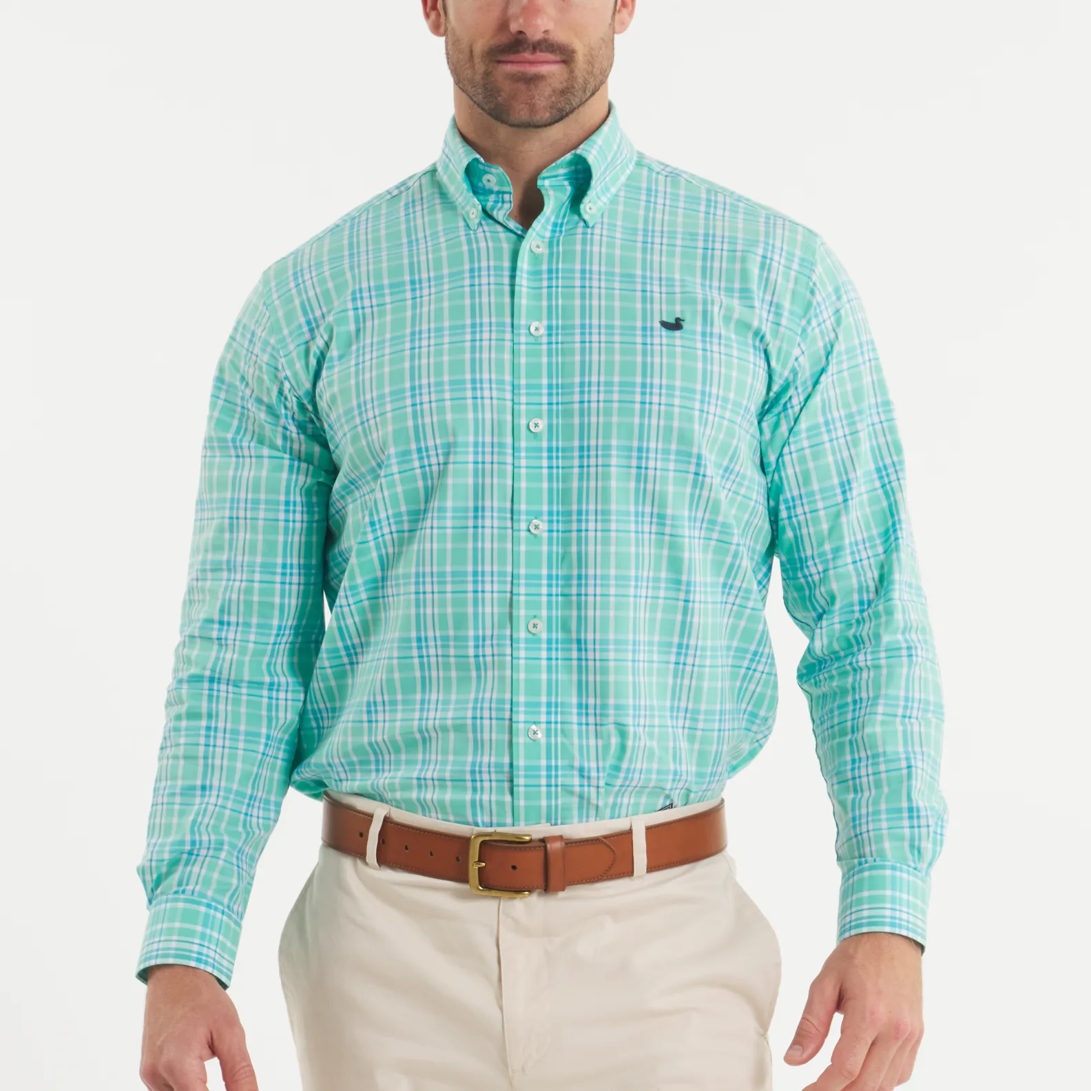 Grainger Performance Plaid Dress Shirt