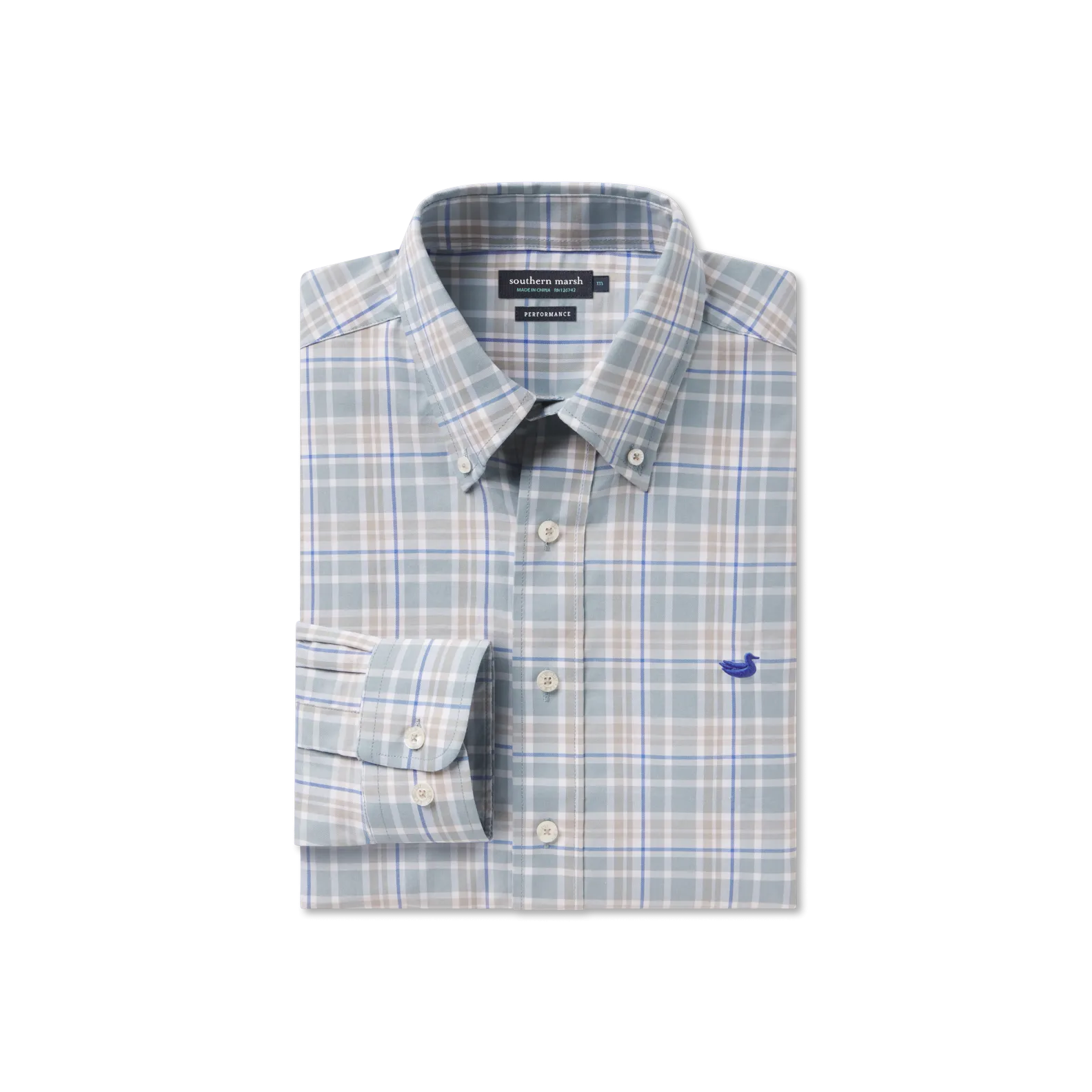 Grainger Performance Plaid Dress Shirt