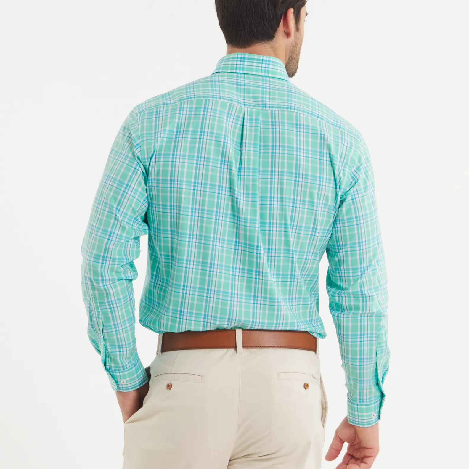 Grainger Performance Plaid Dress Shirt