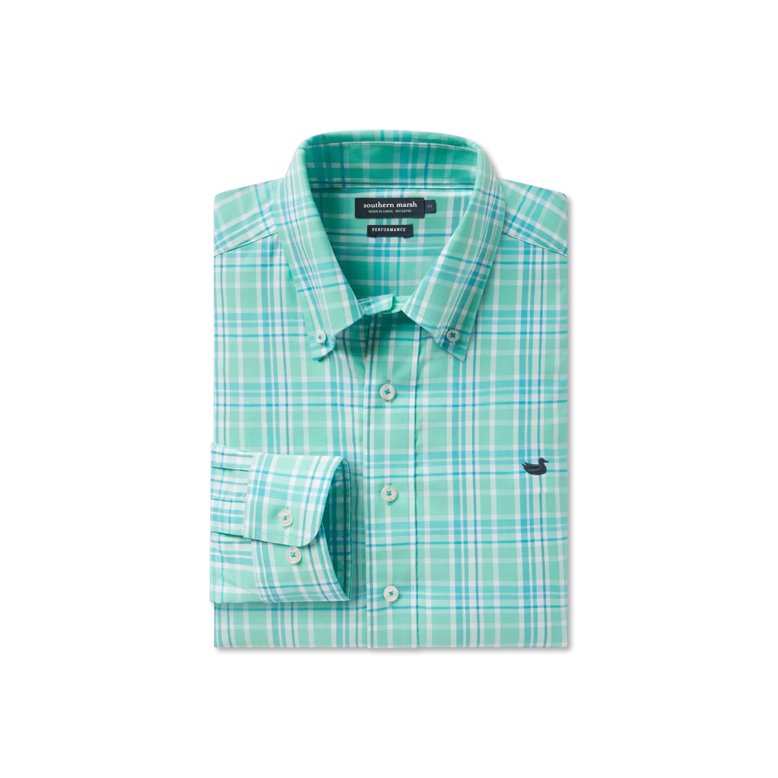 Grainger Performance Plaid Dress Shirt