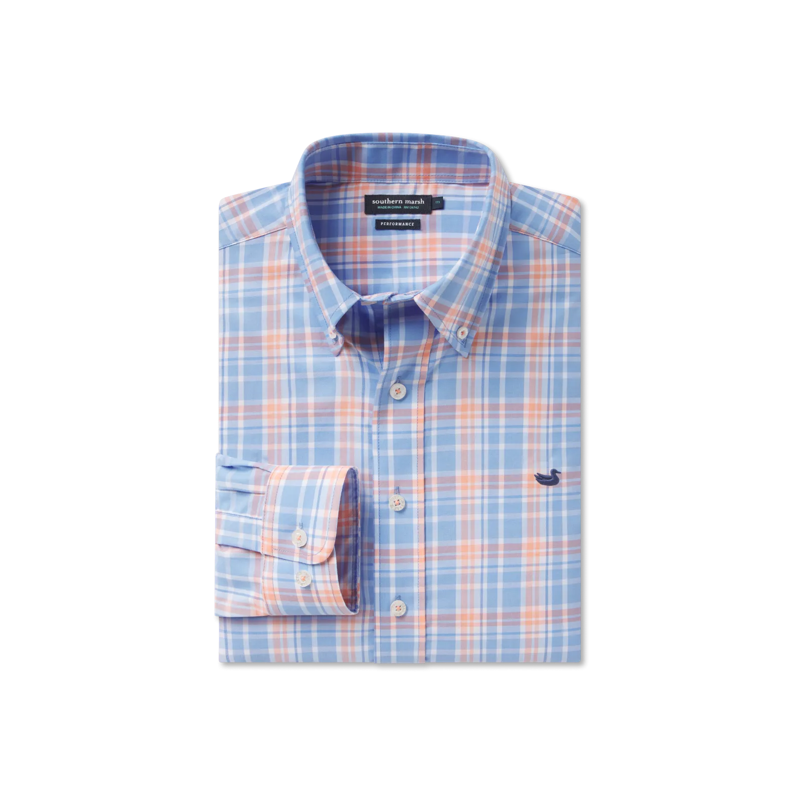Grainger Performance Plaid Dress Shirt