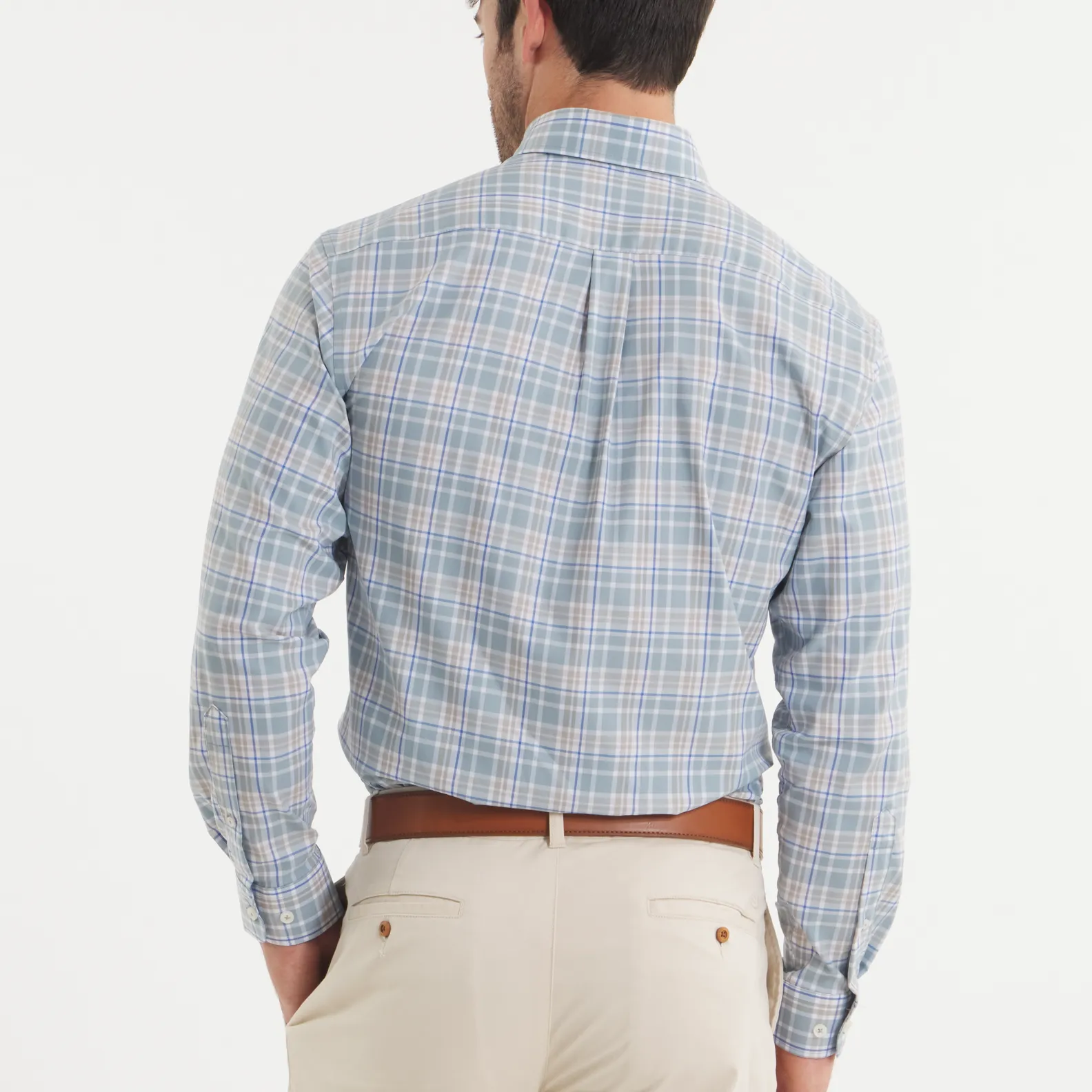 Grainger Performance Plaid Dress Shirt