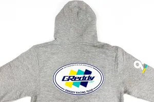 GReddy Racing Team Oval Logo Pullover Hood - Heather