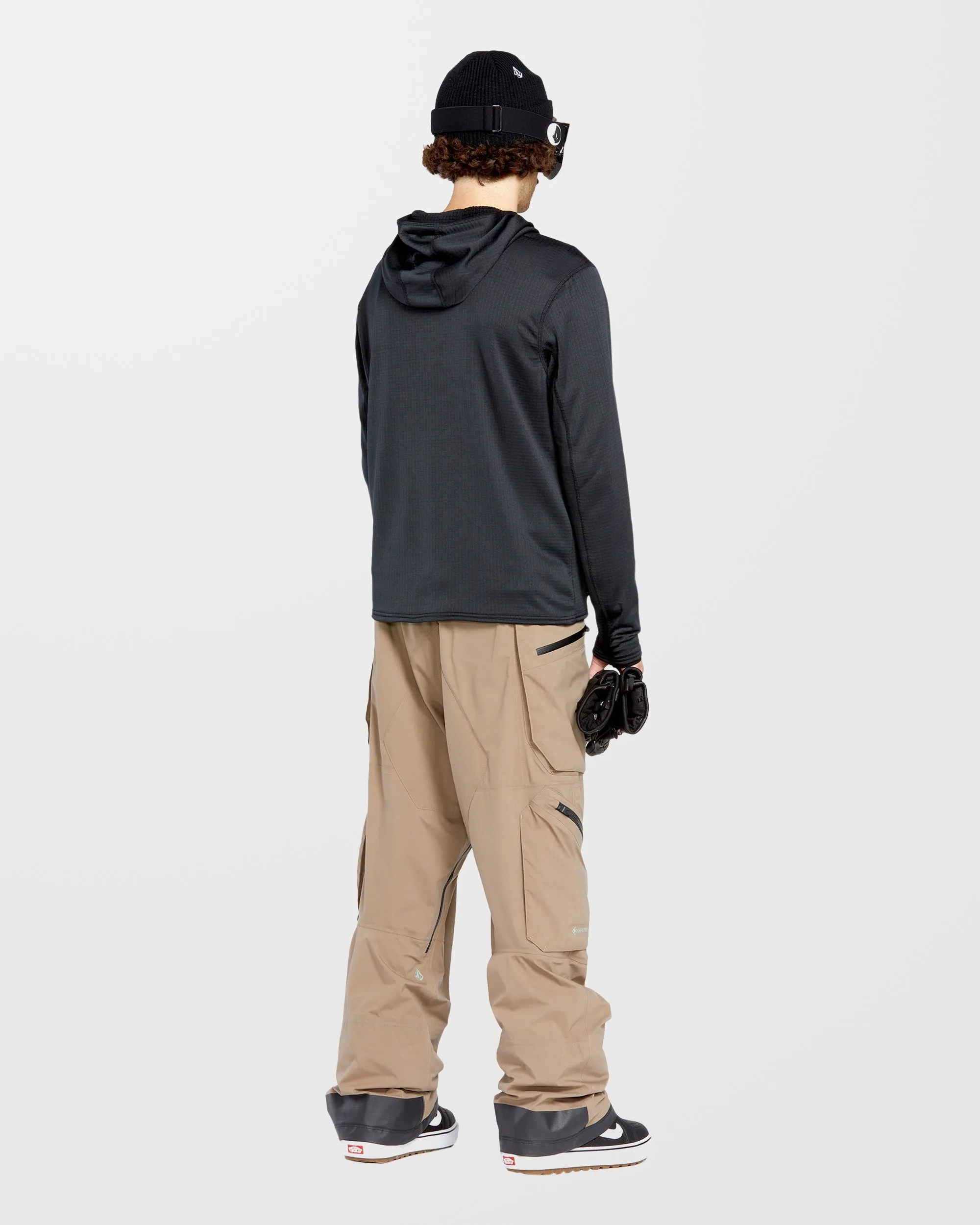Gridlock Full Zip Kapuzenpullover - Black