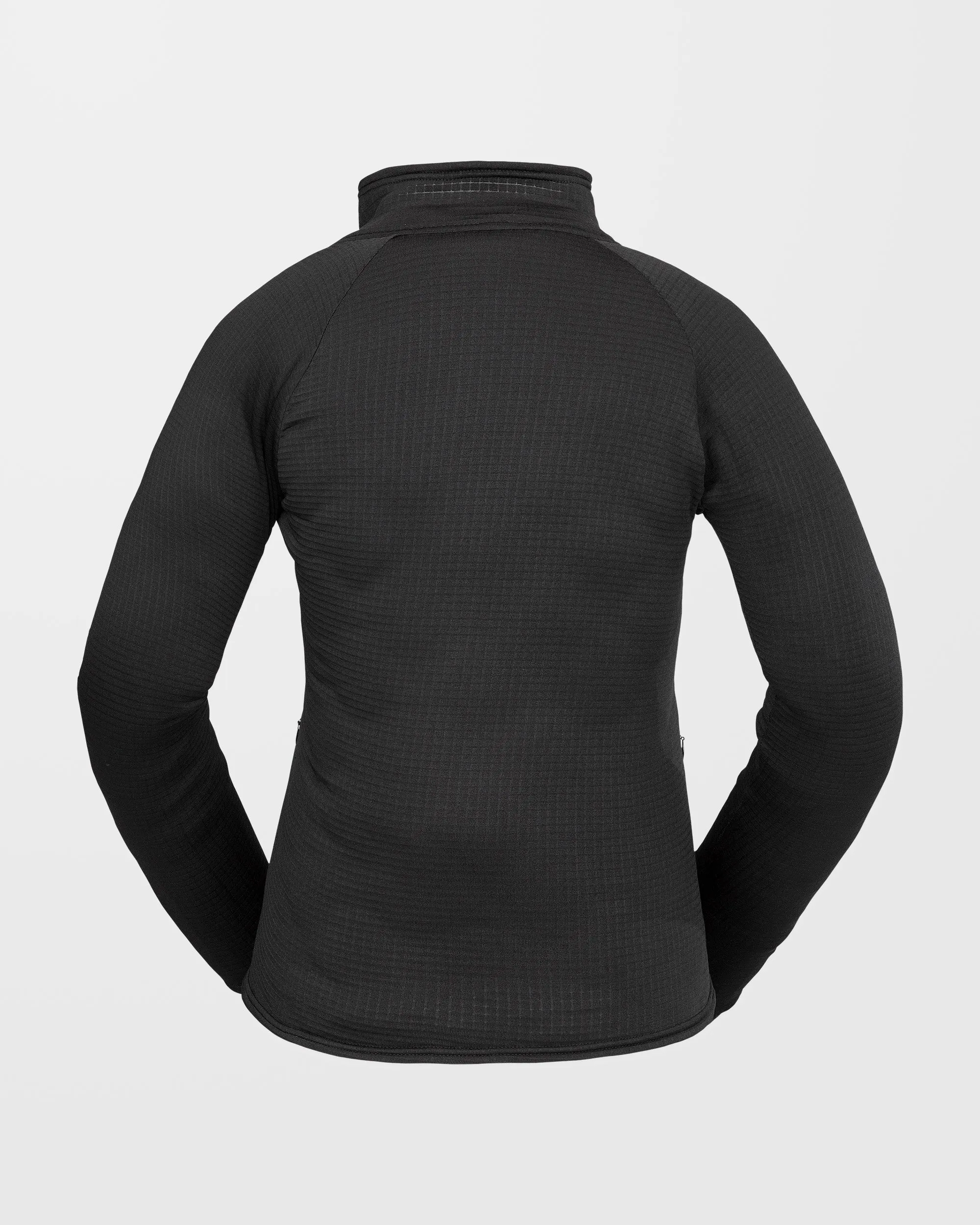 Gridlock Full Zip Pullover - Black