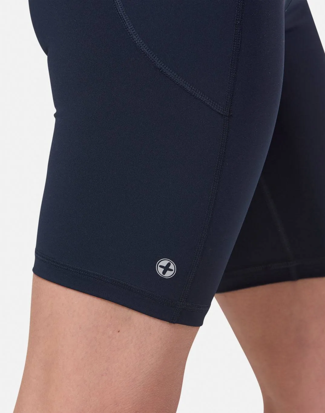 Gym Coffee Relentless 8" Bike Short (Womens) - Obsidian