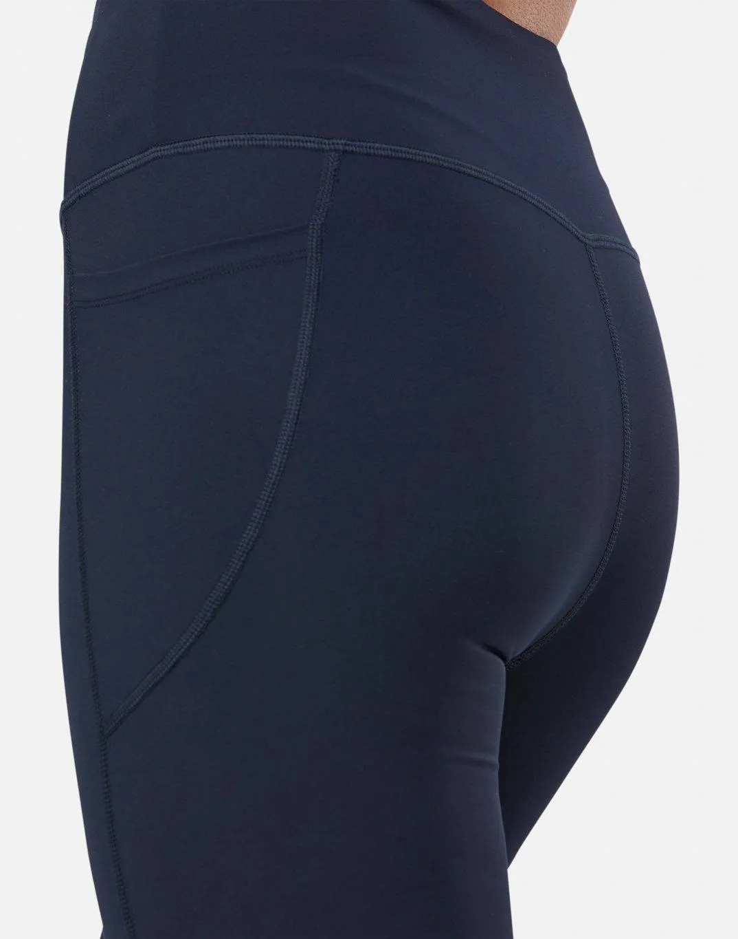 Gym Coffee Relentless 8" Bike Short (Womens) - Obsidian