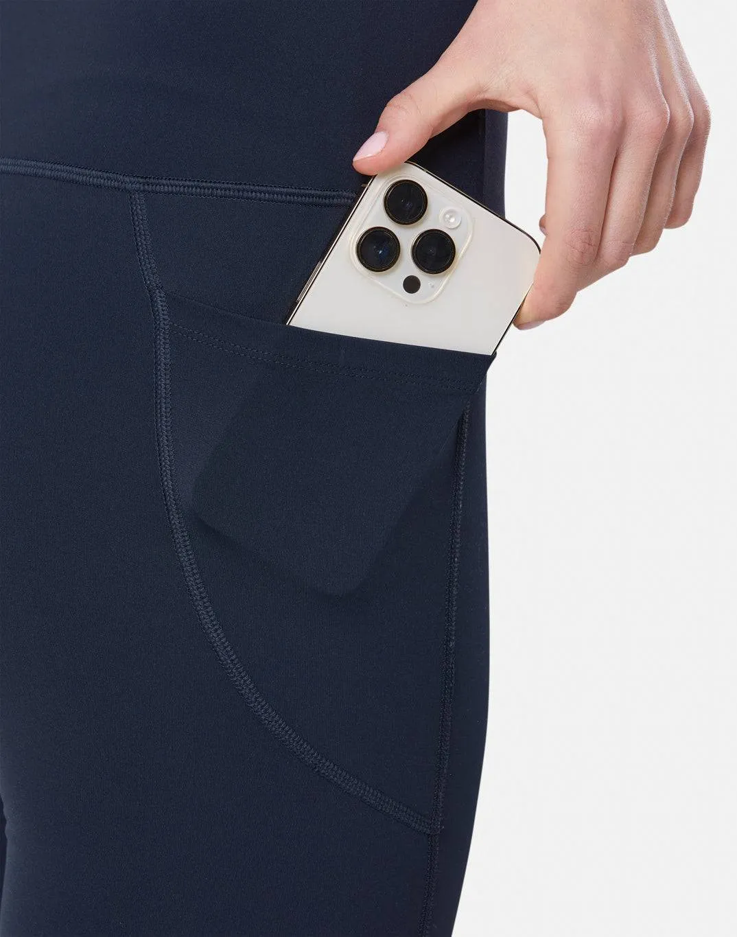 Gym Coffee Relentless 8" Bike Short (Womens) - Obsidian