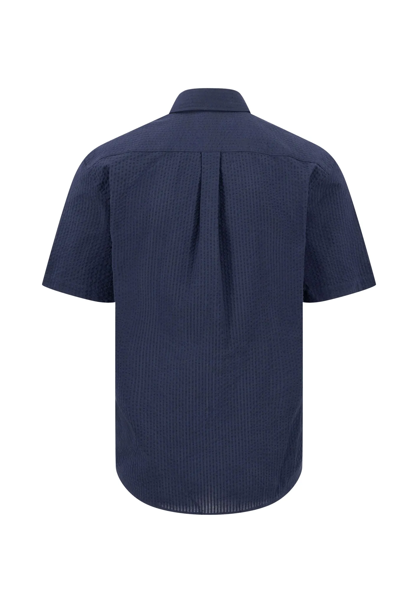 Halbarm-Hemd mit Button-Down-Kragen