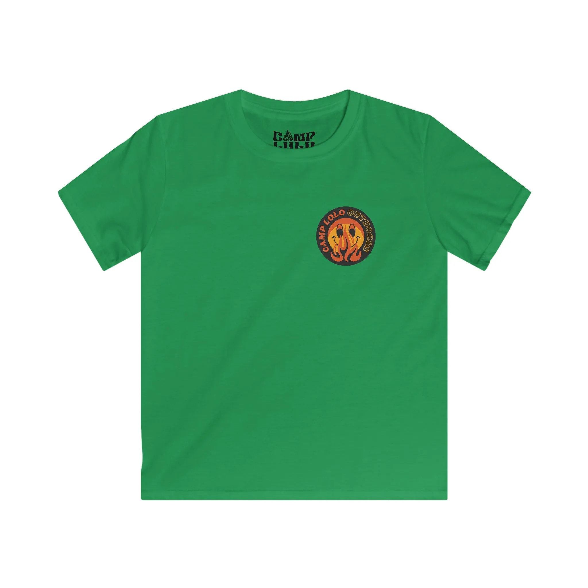 Happy Camper Kids Dark Tee