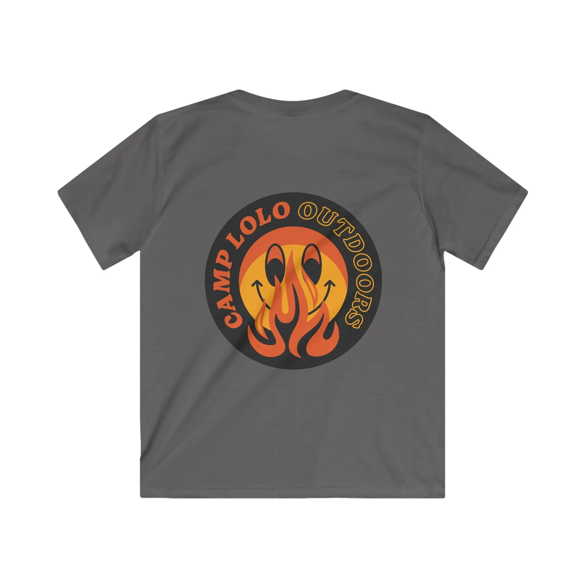 Happy Camper Kids Dark Tee