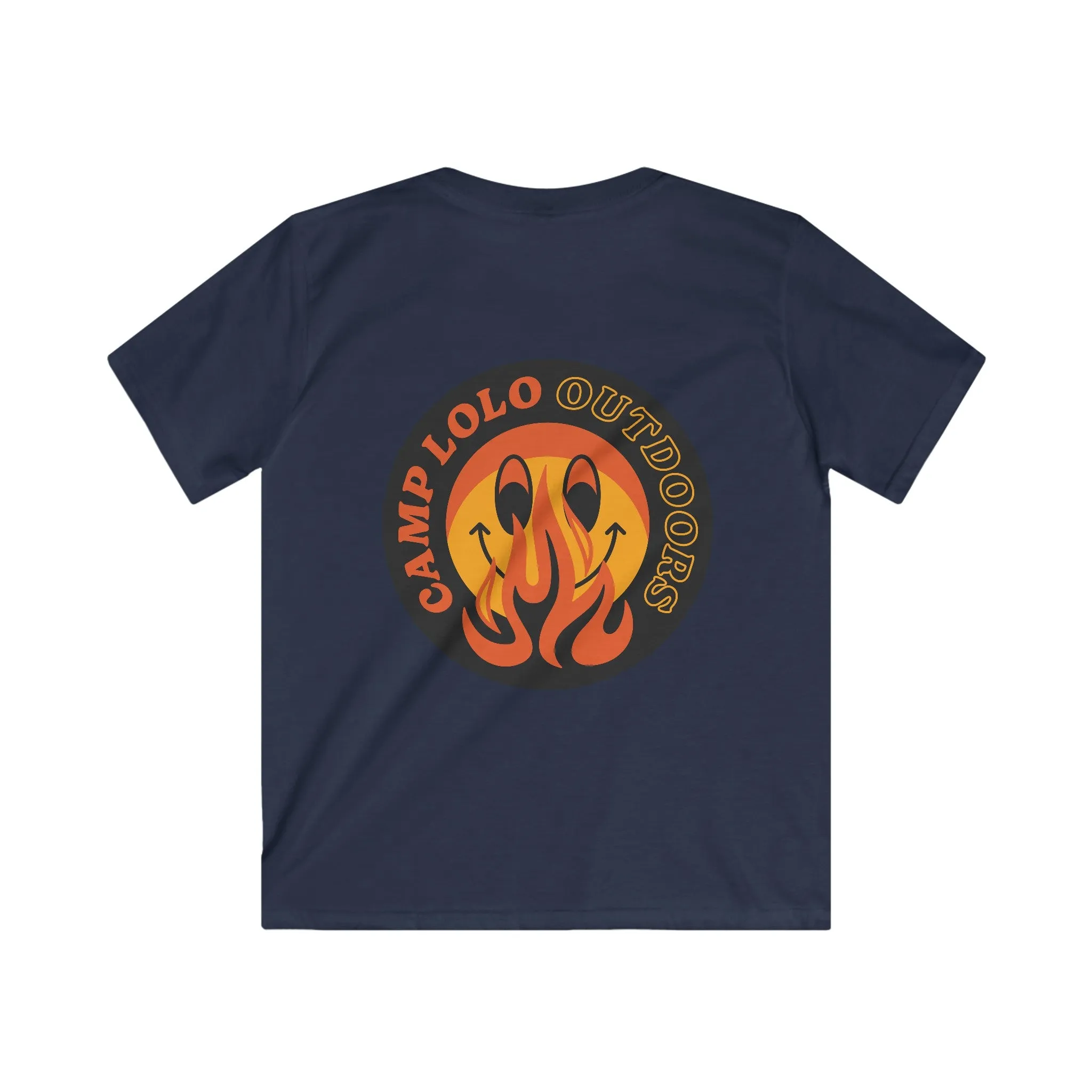 Happy Camper Kids Dark Tee