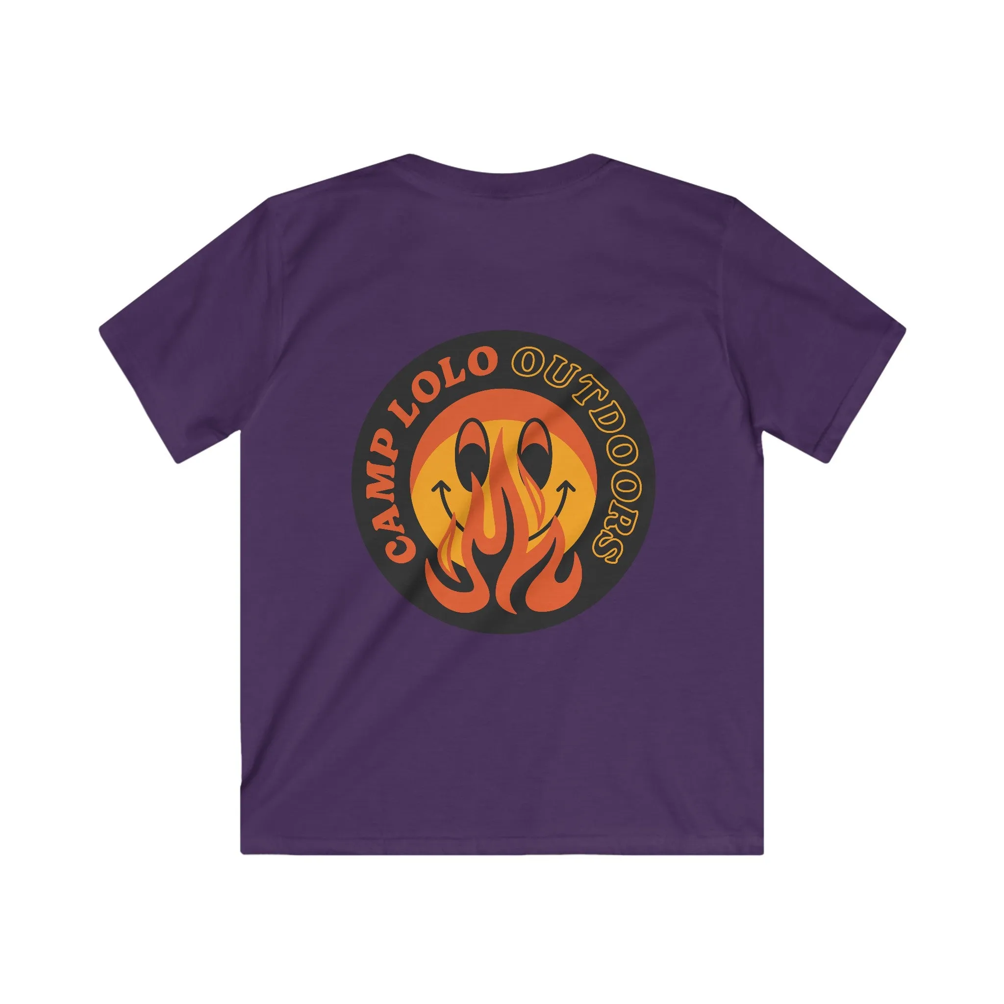 Happy Camper Kids Dark Tee