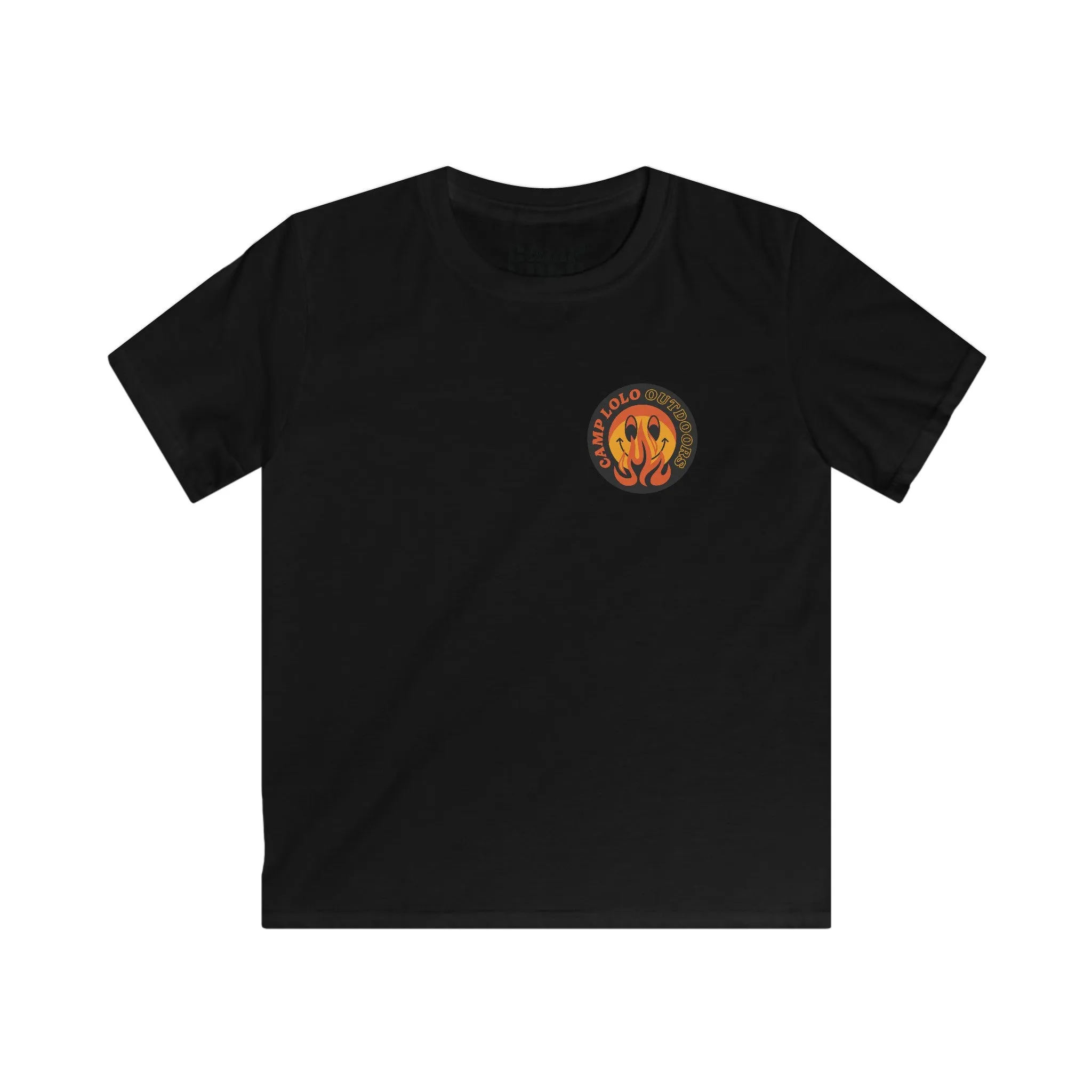 Happy Camper Kids Dark Tee