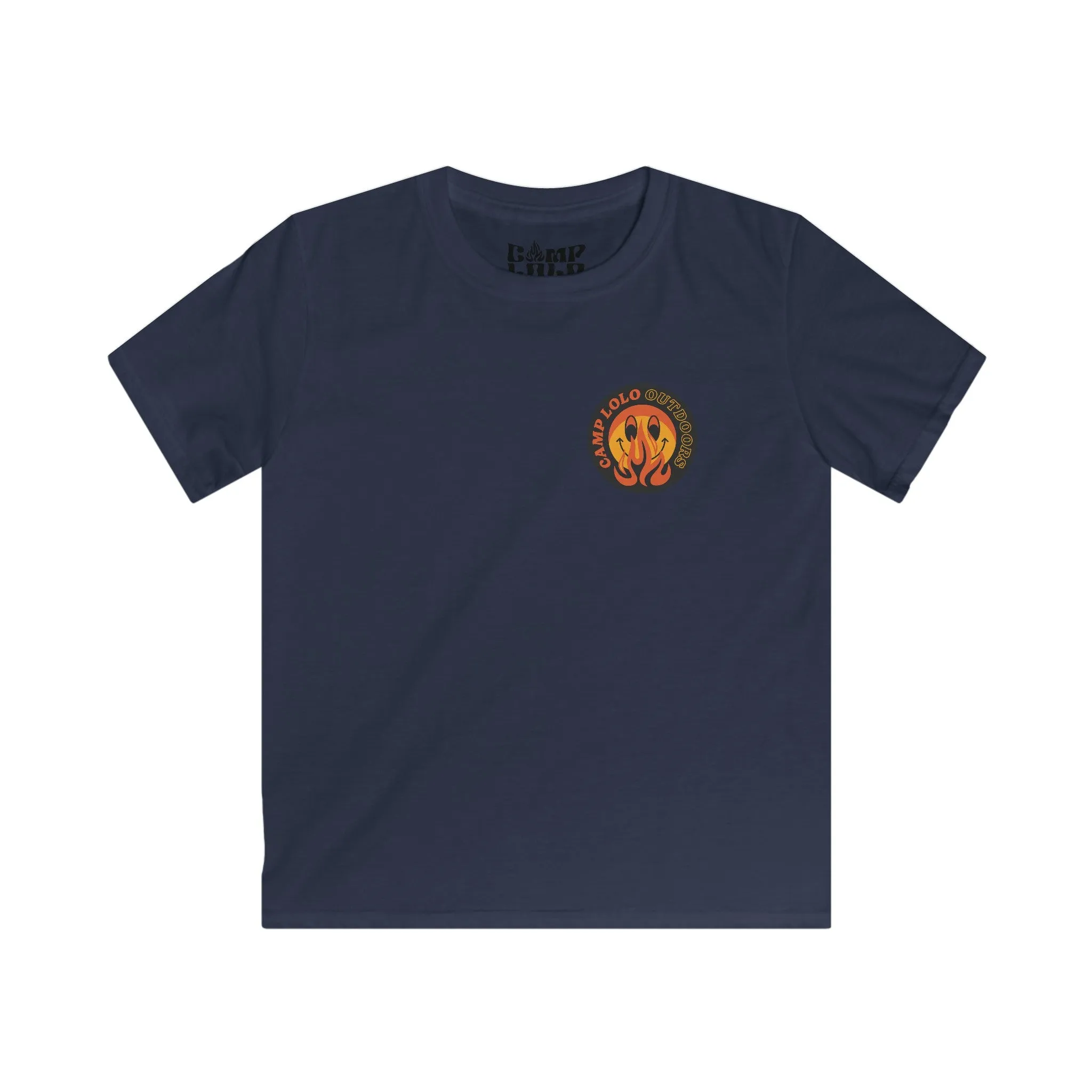 Happy Camper Kids Dark Tee