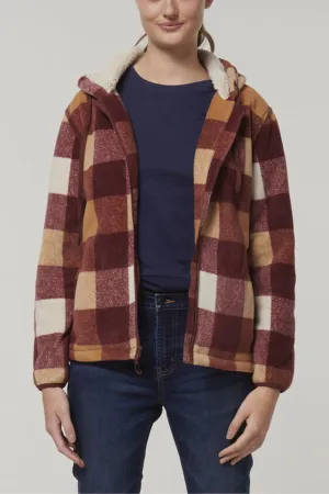Hard Yakka Womens Check Zoodie