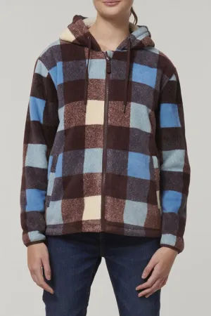 Hard Yakka Womens Check Zoodie