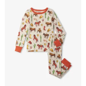 Hatley Vintage Rodeo Cotton Pajama Set