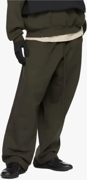 HEAVY FLEECE RELAXED SWEATPANT - MILITARY