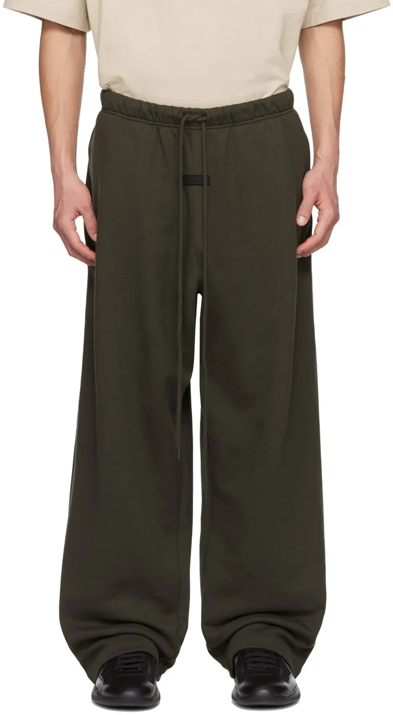HEAVY FLEECE RELAXED SWEATPANT - MILITARY