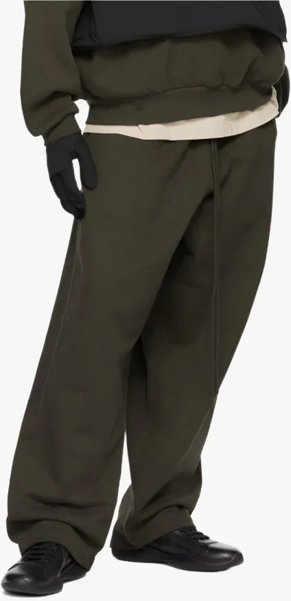 HEAVY FLEECE RELAXED SWEATPANT - MILITARY