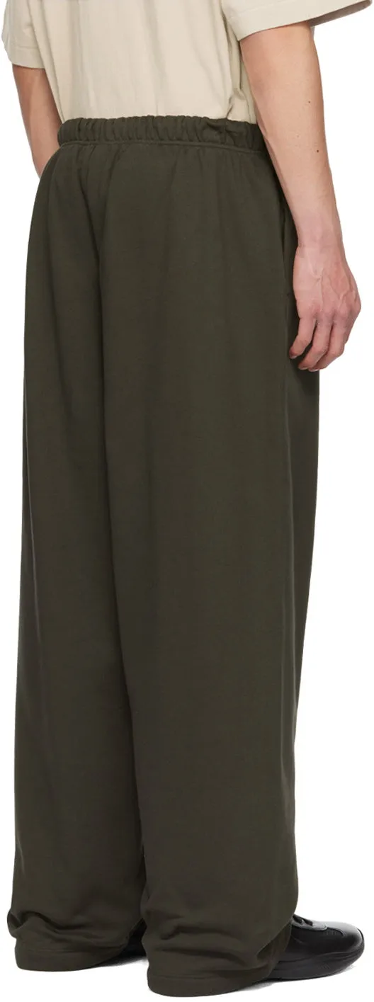 HEAVY FLEECE RELAXED SWEATPANT - MILITARY
