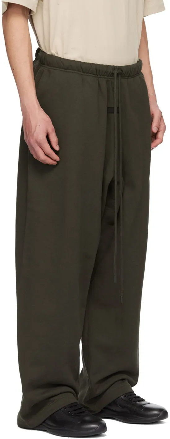 HEAVY FLEECE RELAXED SWEATPANT - MILITARY