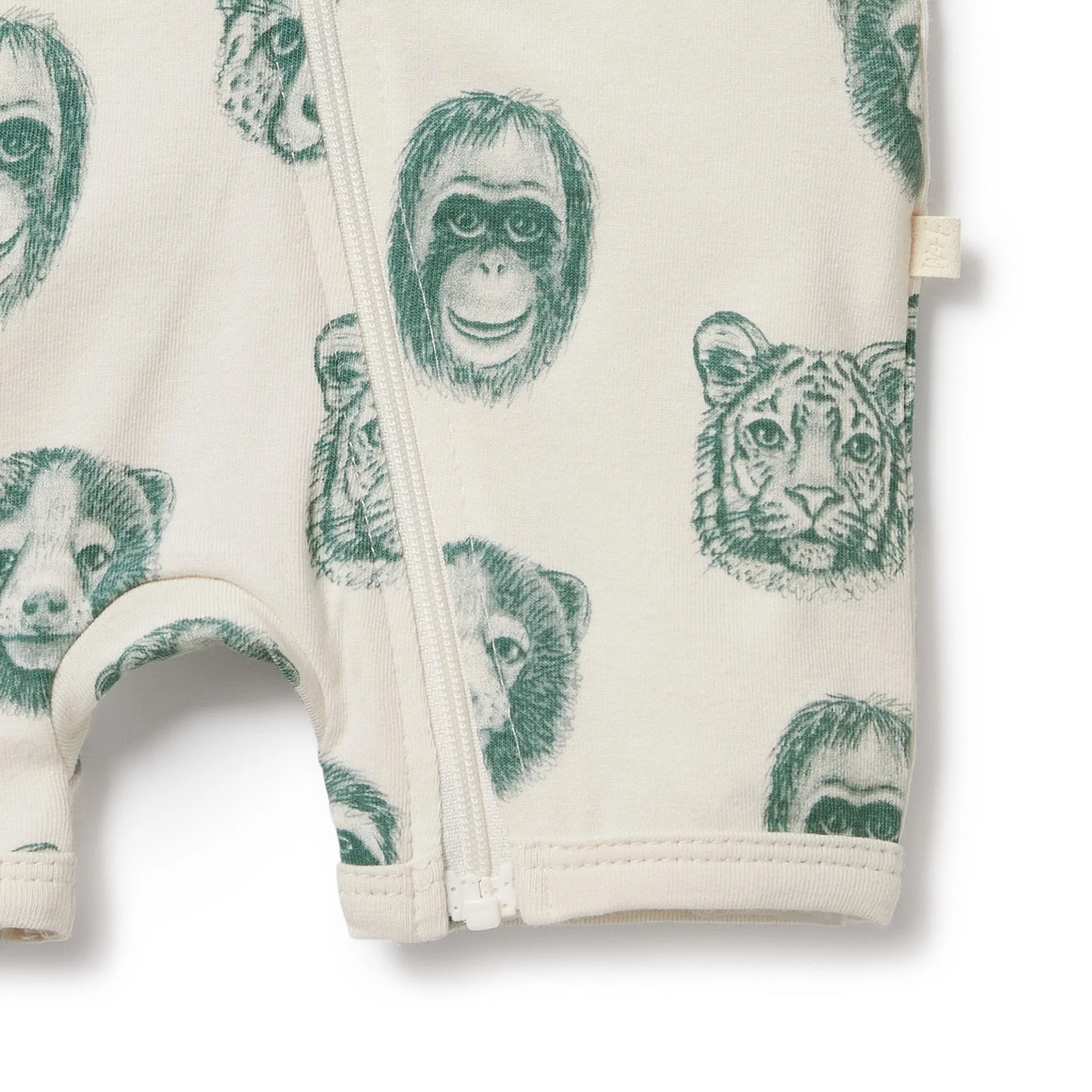 Hello Jungle Organic Boyleg Zipsuit