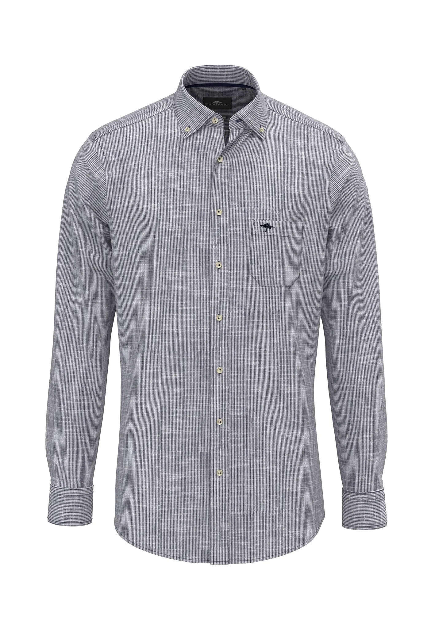 Hemd aus Baumwolle mit Button-Down-Kragen