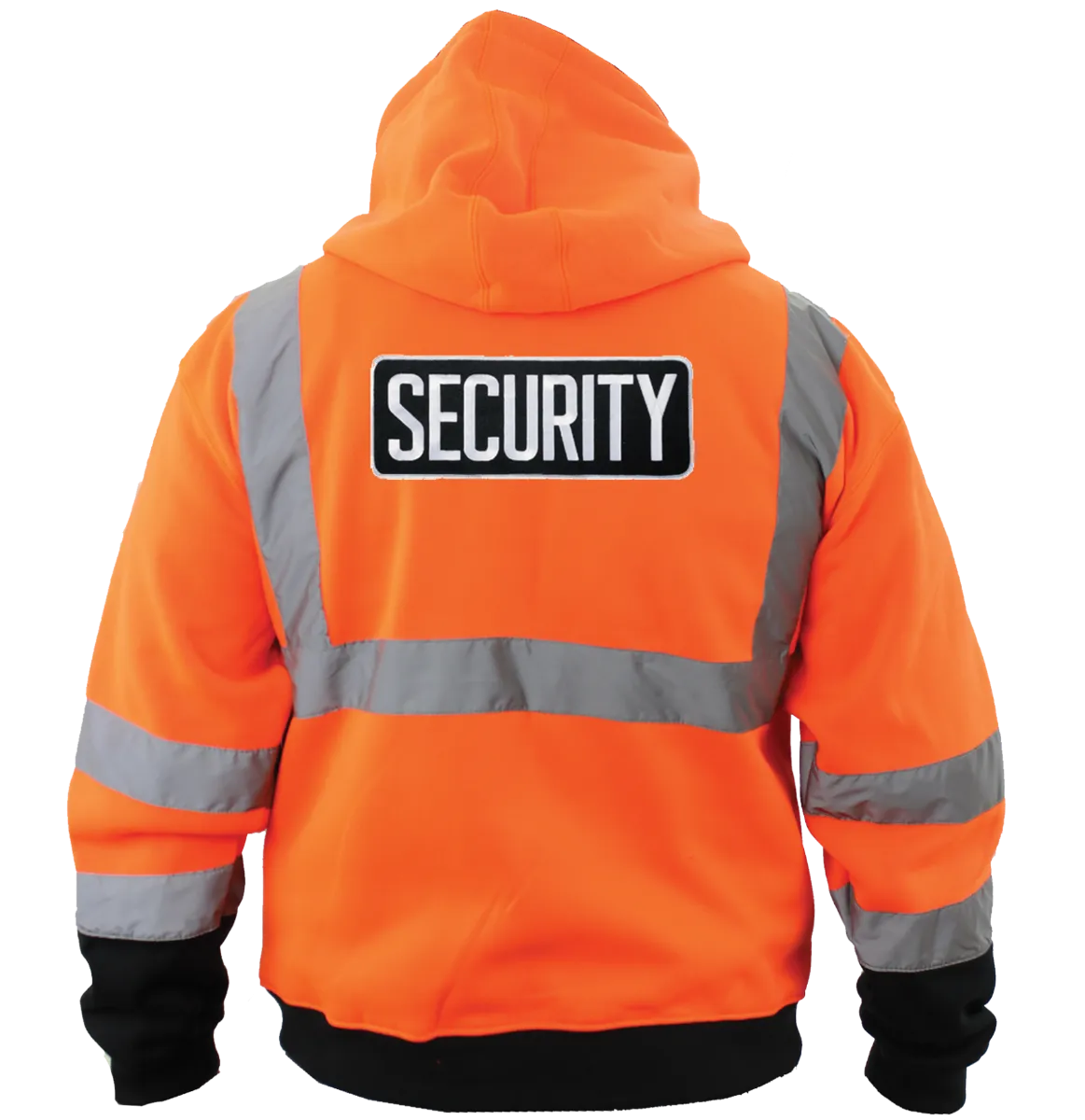 HI-VISIBILITY SAFETY THERMAL ZIPPERED HOODIE WITH ID